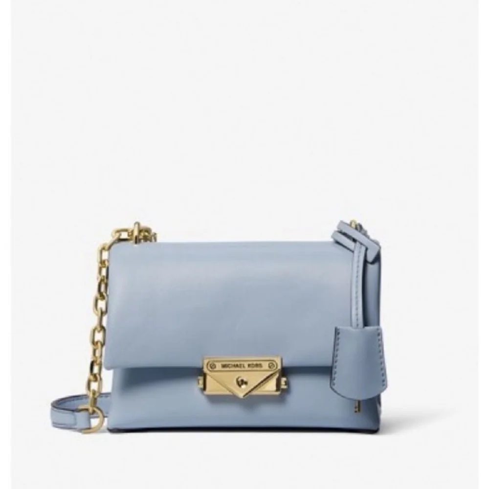 BNWT MICHAEL KORS CECE SMALL SHOULDER CROSSBODY BAG | CONVERTIBLE PURSE | PALE B - Picture 1 of 7